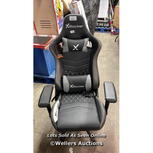 6162 - X ROCKER OPAL RGB GAMING CHAIR WITH LED LIGHTS / SIGNS OF USE / SEE IMAGES FOR CONTENTS / P9