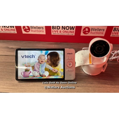 7064 - VTECH RM7767HD 7INCH SMART WI-FI BABY MONITOR / POWERS UPO / SIGNS OF USE / BROKEN ANTENNA / G11