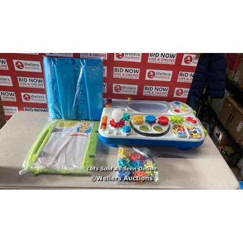 7077 - BABY EINSTEIN CURIOSITY TABLE ACTIVITY STATION TOY / MINIMAL SIGNS OF USE / DAMAGED / G6