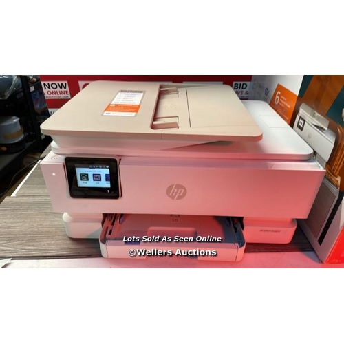 7161 - HP ENVY INSPIRE 7920E ALL-IN-ONE PRINTER, HP+ ENABLED / POWERS UP / SIGNS OF USE / INCOMPLETE / G1