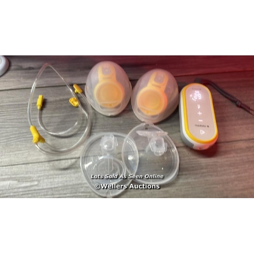 7189 - MEDELA FREESTYLE HANDSFREE DOUBLE ELECTRIC BREAST PUMP / POWERS UP / SIGNS OF USE / H15