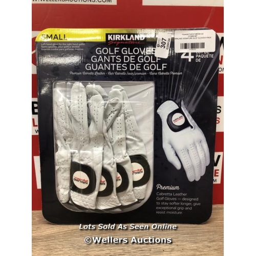 307 - KIRKLAND SIGNATURE GLOF GLOVES 4 PACK / E18