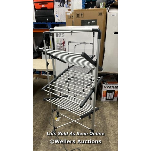 318 - BLACK & DECKER HEATED TOWER AIRER / P15