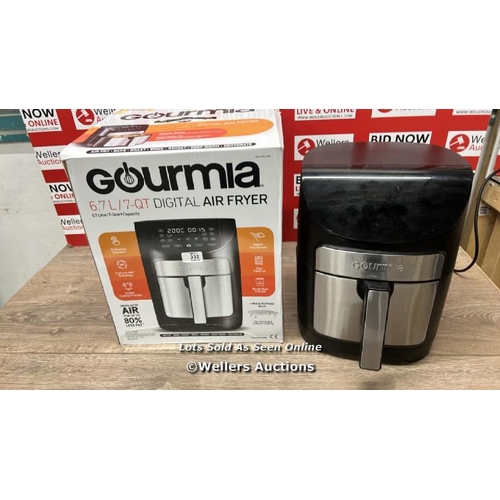 332 - GOURMIA 6.7L DIGITIAL AIR FRYER / NO POWER, SIGNS OF USE  / E11