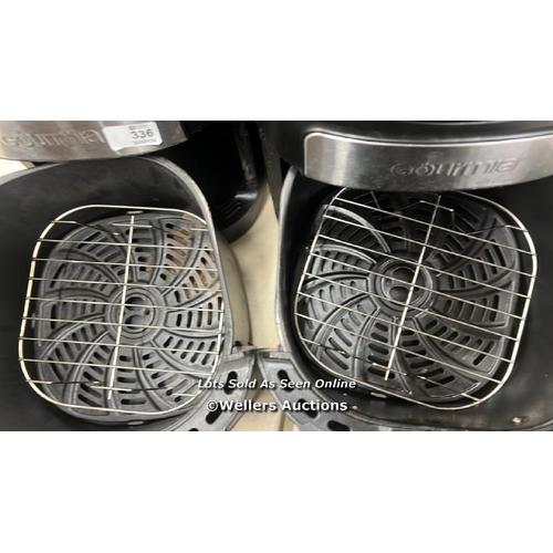 336 - 2X GOURMIA 6.7L DIGITIAL AIR FRYER / C2