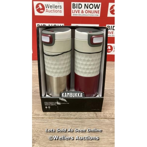 70 - KAMBUKKA 500ML TRAVEL MUG SET / SIGNS OF USE / E79