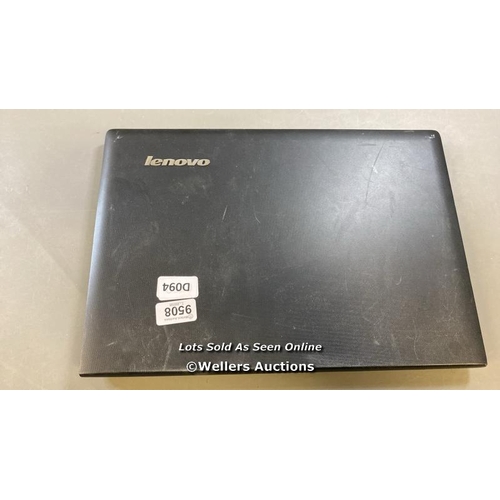 9508 - LENOVO G50-80 / 4GB RAM / 500GB HD / I3-5005U @ 2.0GHZ / SN: PF0BHRX6  / RELOADED WITH WINDOWS 10 OP... 