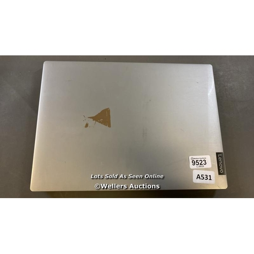 9523 - LENOVO LAPTOP / 8GB RAM / 500GB HD / I5-8265U @ 1.60GHZ / SN: PF11PLMX  / RELOADED WITH WINDOWS 10 O... 