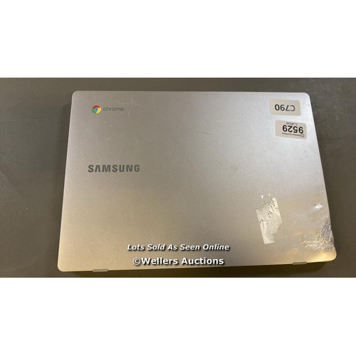 9529 - SAMSUNG CHROMEBOOK / XE310XBA - MISSING KEYS AND CHASSIS DAMAGED / RESTORED TO FACTORY DEFAULTS AND ... 