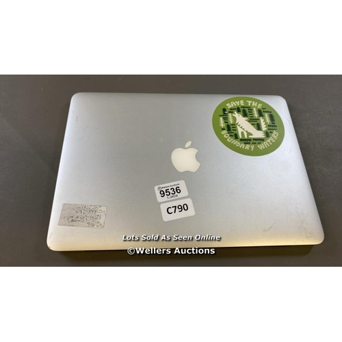 9536 - APPLE MACBOOK PRO 13