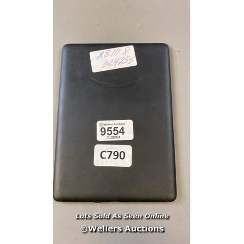 9554 - AMAZON KINDLE PAPERWHITE / RESTORED TO FACTORY DEFAULTS