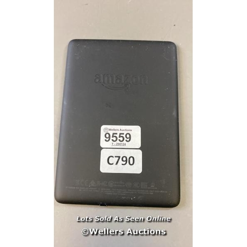 9559 - AMAZON KINDLE PAPERWHITE / PQ94WIF / RESTORED TO FACTORY DEFAULTS