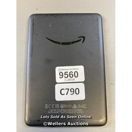 9560 - AMAZON KINDLE / 11TH GEN (2022) / C2V2L3 / RESTORED TO FACTORY DEFAULTS