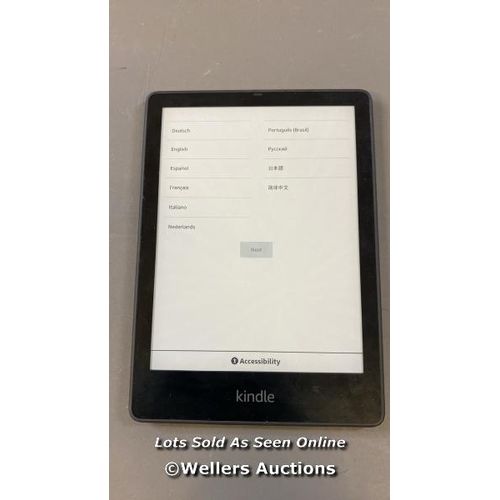 9564 - AMAZON KINDLE PAPERWHITE / RESTORED TO FACTORY DEFAULTS