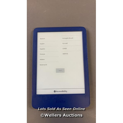 9565 - AMAZON KINDLE / 11TH GEN (2022) / C2V2L3 / RESTORED TO FACTORY DEFAULTS