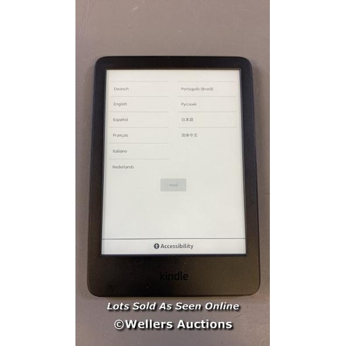 9567 - AMAZON KINDLE / 11TH GEN (2022) / C2V2L3 / RESTORED TO FACTORY DEFAULTS