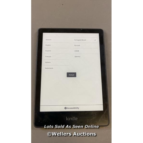 9576 - AMAZON KINDLE PAPERWHITE / 11TH GEN / M2L3EK / RESTORED TO FACTORY DEFAULTS