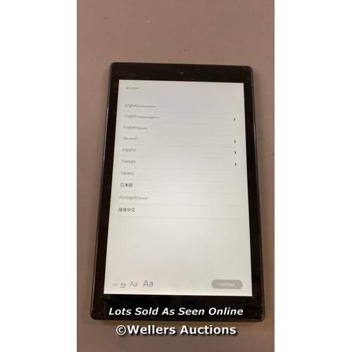 9587 - AMAZON FIRE 7 HD 10 / M2V3R5 / RESTORED TO FACTORY DEFAULTS