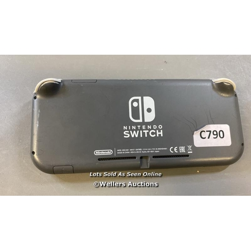 9591 - NINTENDO SWITCH LITE / HDH-001, SN: XJE10002827857 INCL. CASE / RESTORED TO FACTORY DEFAULTS