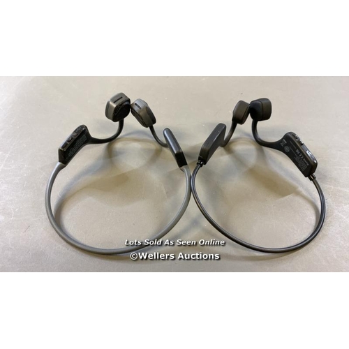 9598 - X1 AFTERSHOKZ HEADPHONES MODEL AS650 AND X1 LITE HEADPHONES