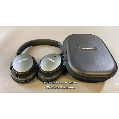 9616 - BOSE QC 25 HEADPHONES INCL. CASE