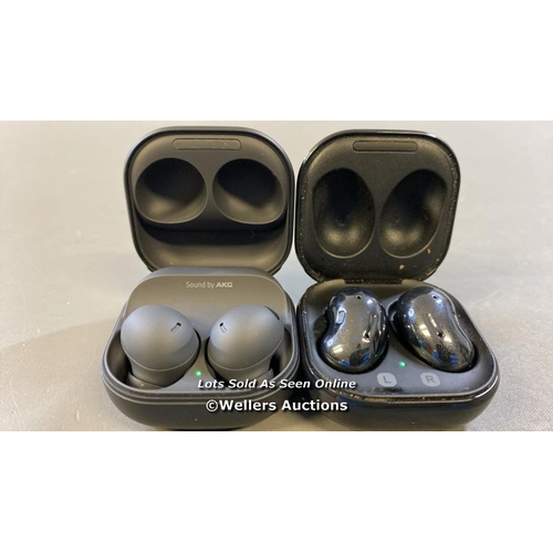 9623 - X2 SAMSUNG EARBUDS INCL. SM-R180 AND SM-R510