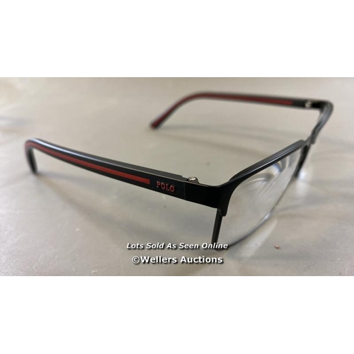 9761 - X3 GLASSES FRAMES INCL. POLO RALPH LAUREN, GIORGIO ARMANI AND VIVENNE WESTWOOD