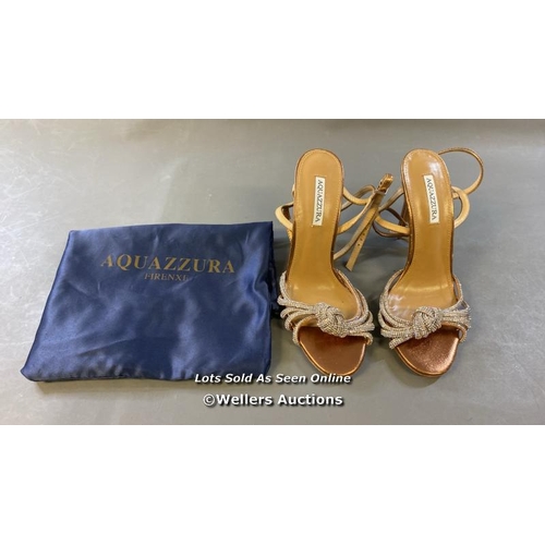 9779 - AQUAZZURA HEELS SIZE 38