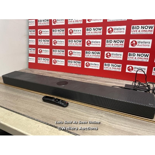 8233 - LG SOUNDBAR 3.1.3CH, 400W SOUNDBAR AND WIRELESS SUBWOOFER WITH BLUETOOTH AND DTS:X, USC9S.DGBRLLK / ... 