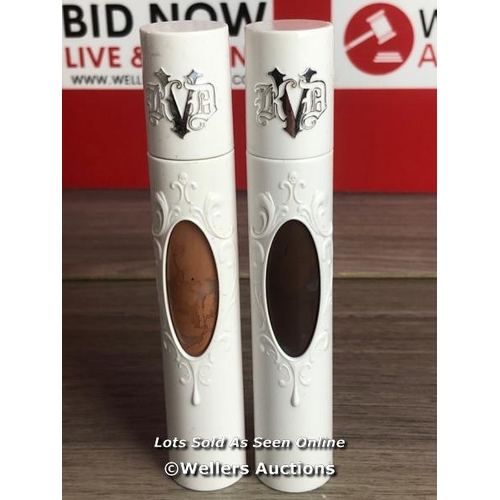 8236 - 2X KVD TRUE PORTRAIT LIQUID TO POWDER FOUNDATION, 30ML, SEE IMAGES FOR SHADES, APPEARS UNUSED  / G3