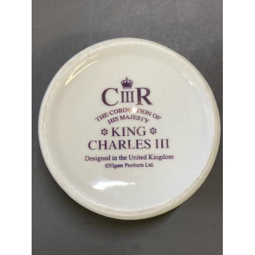 9626 - CIIIR THE CORONATION OF HIS MAJESTY KING CHARLES III RAMEKIN