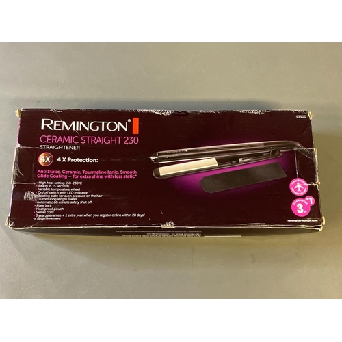 9629 - REMINGTON CERAMIC STRAIGHT 230 HAIR STRAIGHTENER