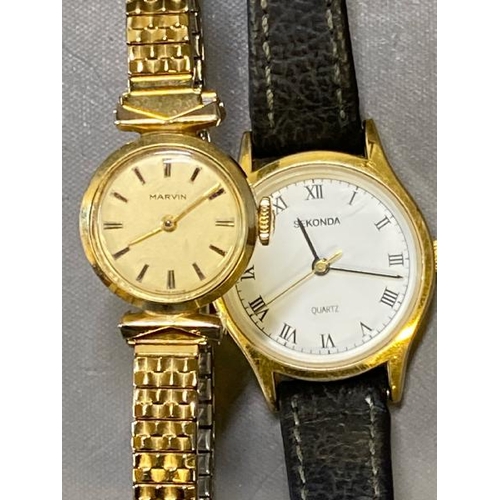 9634 - X2 WATCHES INCL. SEKONDA 04162 AND MARVIN 91135