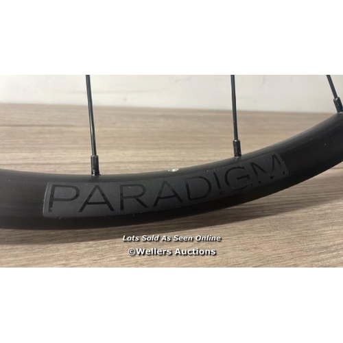 8006 - BONTRAGER PARADIGM TLR DISC WHEEL, TUBELESS READY / RRP �109.99 / P5