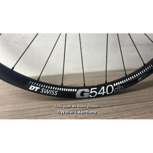 8024 - DT SWISS G540DB WHEEL / APPEARS UNUSED, SLIGHT SCUFF / RRP �189.99 / P6