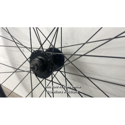 8028 - BIKE WHEEL WITH DT SWISS SPOKES AND NIPPLES / MINIMAL SIGNS OF USE / P6