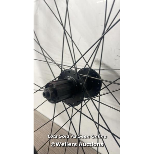 8035 - BIKE WHEEL WITH DT SWISS SPOKES AND NIPPLES / MINIMAL SIGNS OF USE / P6