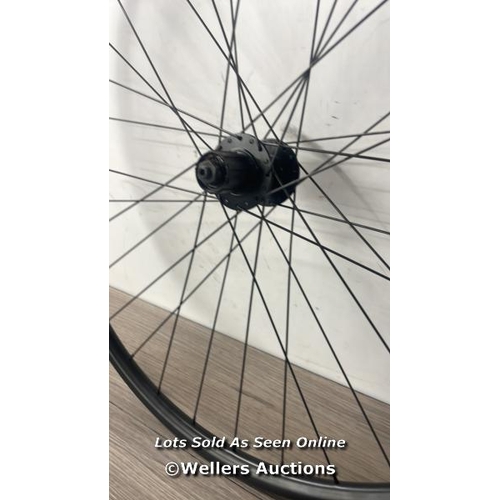 8035 - BIKE WHEEL WITH DT SWISS SPOKES AND NIPPLES / MINIMAL SIGNS OF USE / P6