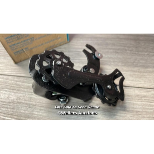 8049 - SHIMANO TOURNEY REAR DERAILLEUR / APPEARS NEW, OPEN BOX / G28