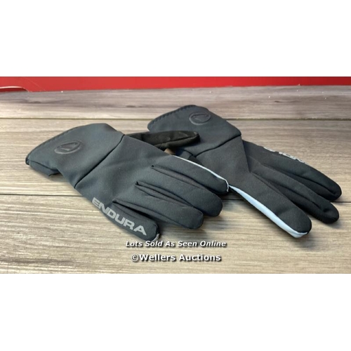 8071 - ENDURA E SWIPE BLACK GLOVES / M / PREOWNED / H39