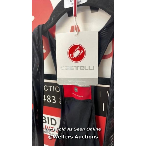 8072 - CASTELLI ENTRATA VI JERSEY / M / APPEARS NEW, WITH TAG (NOT ATTACHED) / RAIL