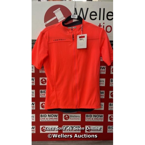 8074 - LADIES CASTELLI ANIMA 3 JERSEY / L / NEW / RAIL