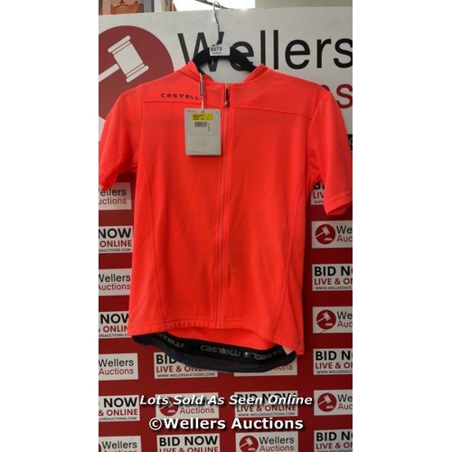 8075 - LADIES CASTELLI ANIMA 3 JERSEY / S / NEW / RAIL