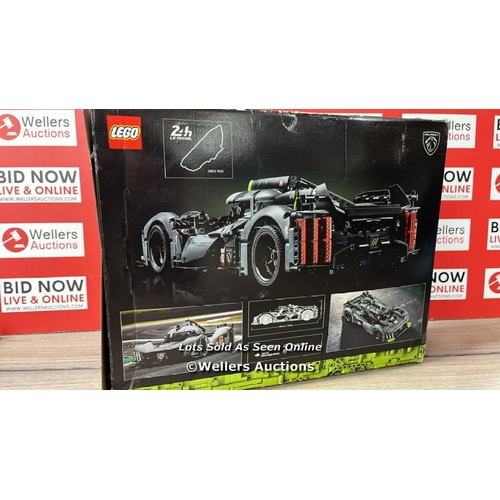 8150 - LEGO TECHNIC PEUGEOT 9X8 24H LE MANS HYBRID HYPERCAR - 42156 / APPEARS NEW & OPEN BOX / SEE IMAGES F... 