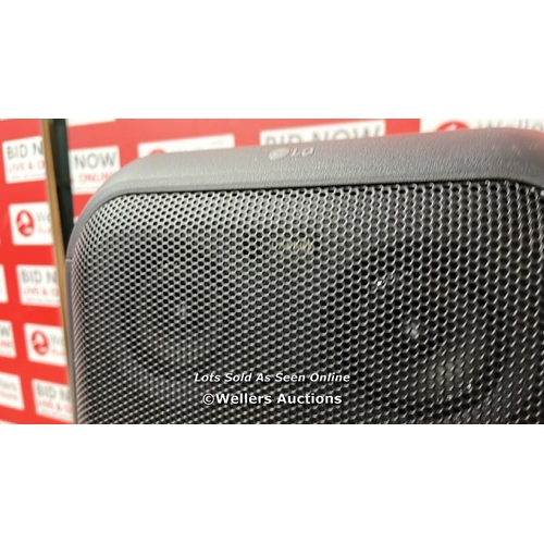 8154 - LG XL5S  XBOOM WIRELESS SPEAKER / APPEARS NEW, OPEN BOX / POWERS UP & PLAYS MUSIC / P8