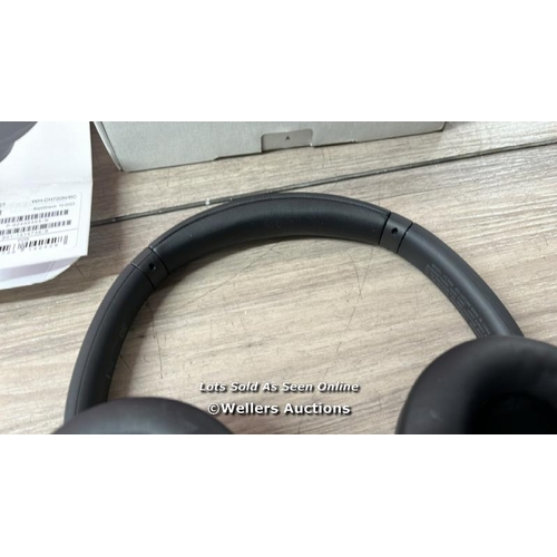 8155 - SONY WHCH720NB NOISE CANCELLING OVEREAR HEADPHONES / MINIMAL SIGNS OF USE / POWERS UP, CONNECTS AND ... 