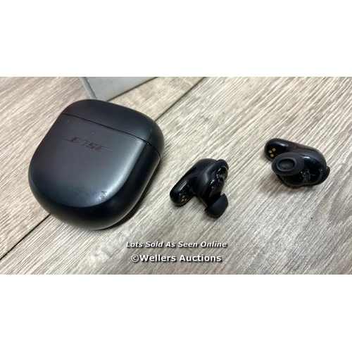 8163 - BOSE QUIETCOMFORT EARBUDS II TRUE WIRELESS SWEAT & WEATHER-RESISTANT BLUETOOTH IN-EAR HEADPHONES / A... 