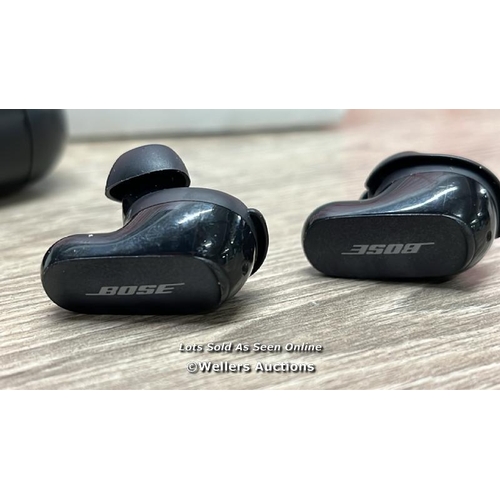 8163 - BOSE QUIETCOMFORT EARBUDS II TRUE WIRELESS SWEAT & WEATHER-RESISTANT BLUETOOTH IN-EAR HEADPHONES / A... 