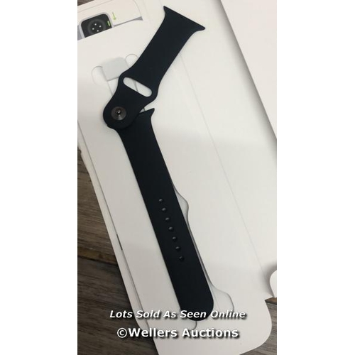 8205 - APPLE WATCH SERIES 9 / 45MM / MIDNIGHT / M-L / A2980 / SERIAL NO. K9031D2NF / CUSTOMER CHANGE OF MIN... 