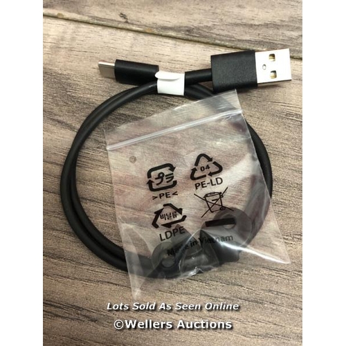 8226 - LG UFP5 WIRELESS EARBUDS / POWERS UP & CONNECTS TO BLUETOOTH WITH SOUND FROM LEFT EAR ONLY, MINIMAL ... 